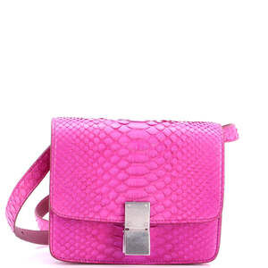 Celine Small Classic Box Bag Python